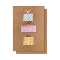 BIRTHDAY PRESENTS POM POM CARD