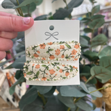 Fabric Hair Clips - Floral