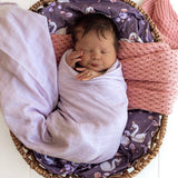 Lavender Organic Muslin Wrap
