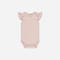Flutter Sleeve Bodysuit - Bubblegum