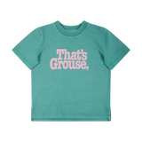 That’s Grouse Kids Slang Tee in Green