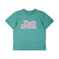 That’s Grouse Kids Slang Tee in Green