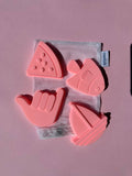 Shelly Beach Sand Moulds: Rose Pink