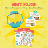 DIY Sensory Jar Gift Set - ABC