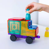 Learn & Grow Magnetic Tiles - Car Pack (28 Piece)