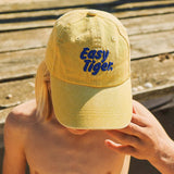 Easy Tiger Kids Cotton Cap in Mustard