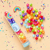 Jewellery Making Kits Test Tube Necklace DIY: Rainbow