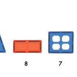 Learn & Grow Magnetic Tiles - 110 piece set