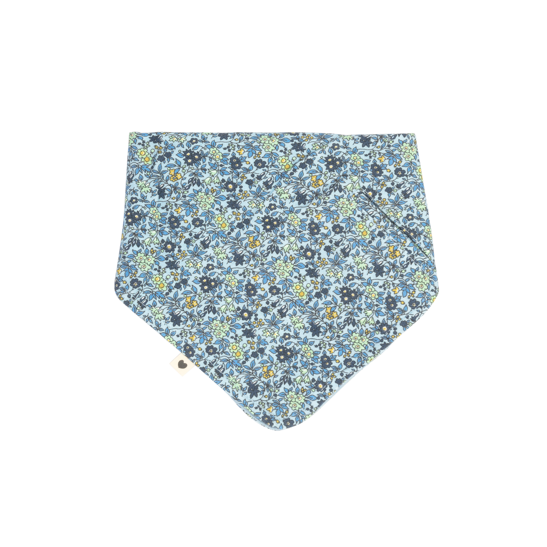 BIBS X Liberty Bandana Bib - Chamomile Lawn/Baby Blue