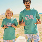 That’s Grouse Kids Slang Tee in Green