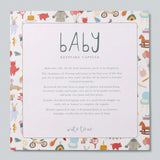 Write To Me - Baby Keepsake Capsule - Oatmeal