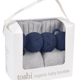 Organic Booties Bobby Fog