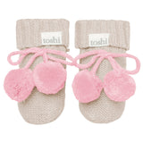 Organic Booties Bobby Oatmeal