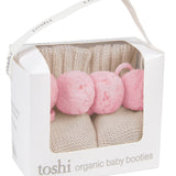 Organic Booties Bobby Oatmeal