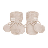 Organic Booties Yummy Oatmeal
