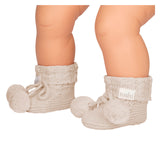 Organic Booties Yummy Oatmeal