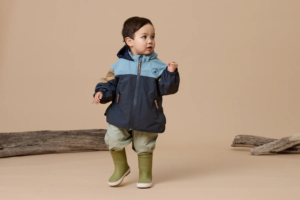 Crywolf Packable Jacket - Indigo