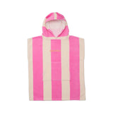 Hooded Towel - Candy Stripe