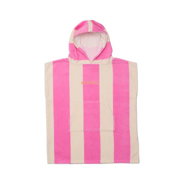Hooded Towel - Candy Stripe