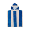 Hooded Towel - Deep Sea Stripe