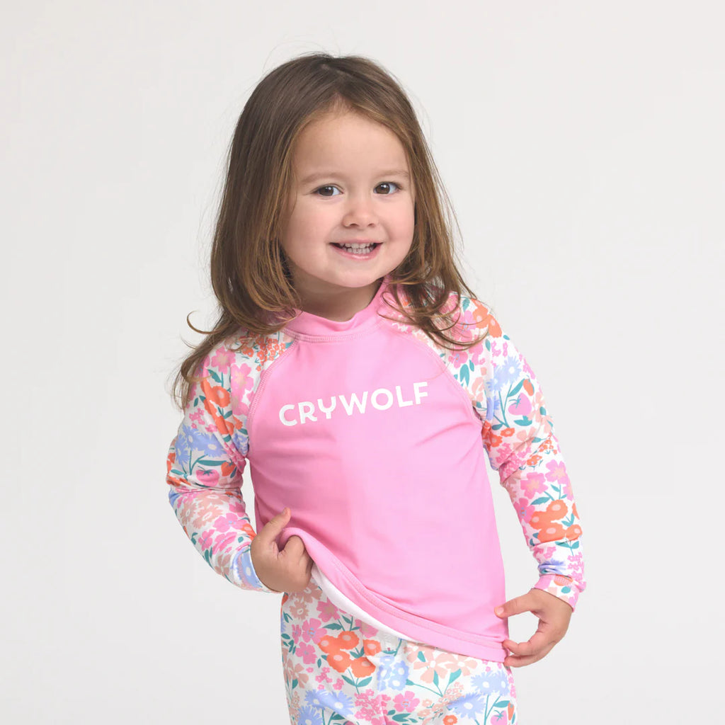 Baby Rash Vest - Berry Garden