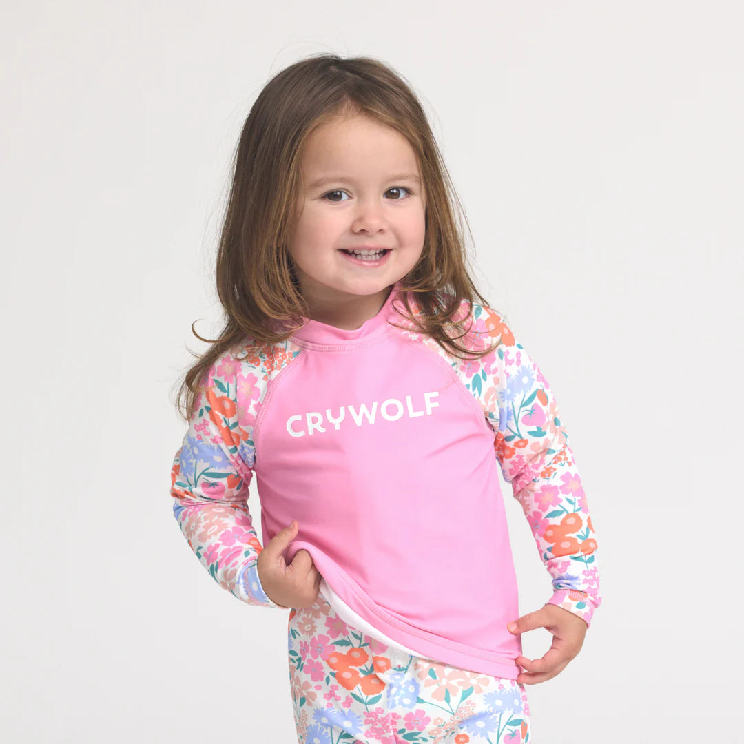 Baby Rash Vest - Berry Garden