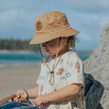 Reversible Bucket Hat - Deep Sea Stripe