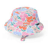Swim Bucket Hat - Berry Garden