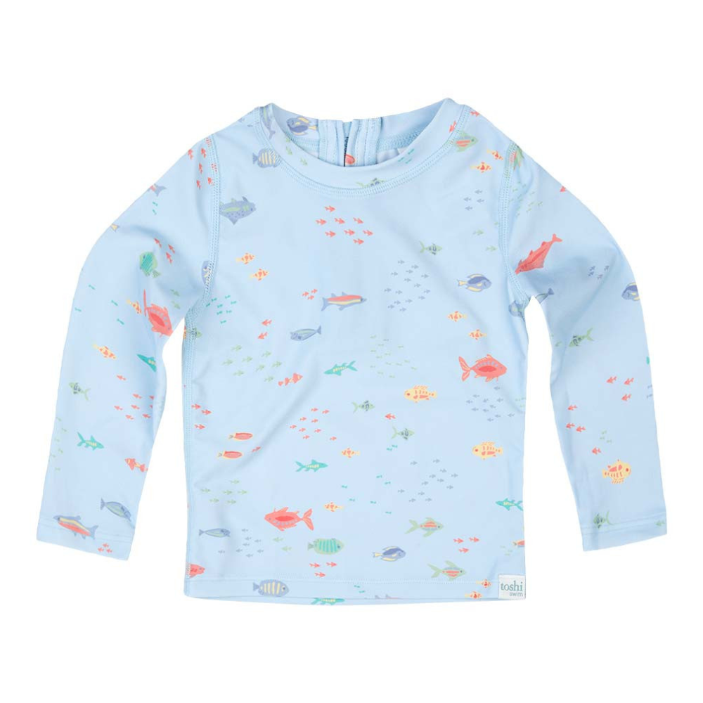 Toshi Swim Baby Rashie Long Sleeve - Reef