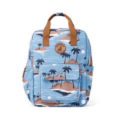 Crywolf Mini Backpack - Blue Lost Island