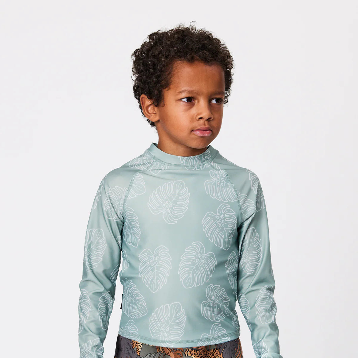 Crywold Rash Vest - Sage Monstera