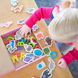 Magnetic Animals and Letters (52 piece)