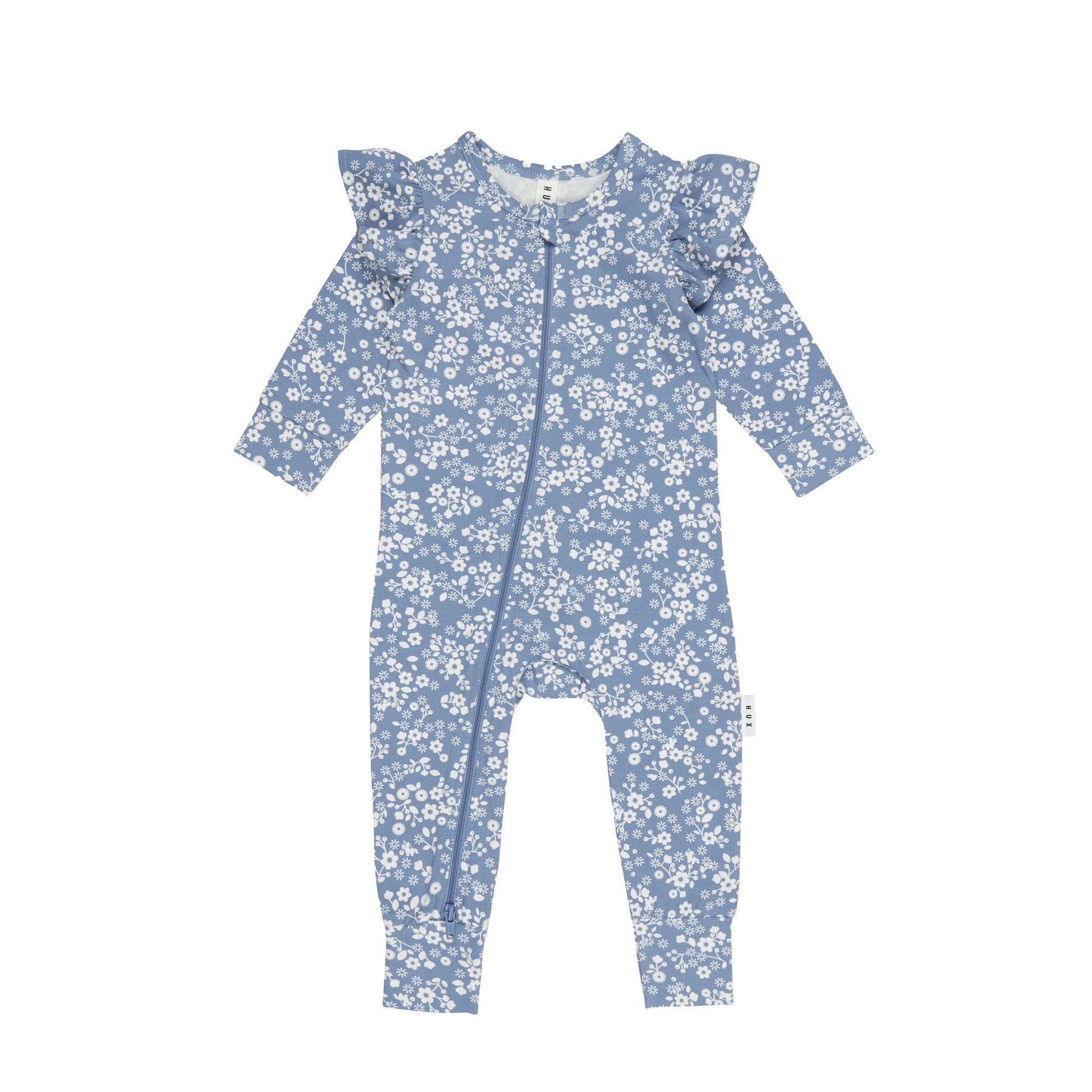 Floral Lake Zip Romper