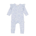 Huxbaby Unicorn Surprise Frill Romper - Dusty Blue
