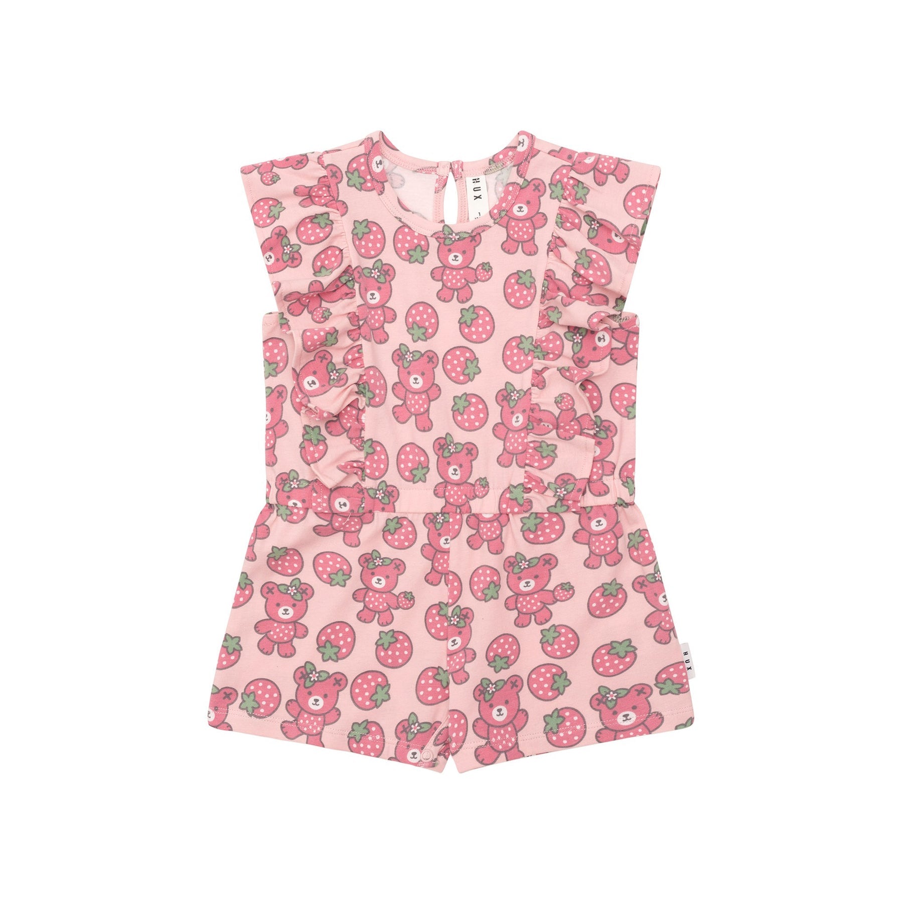 Berry Bear Frill Playsuit