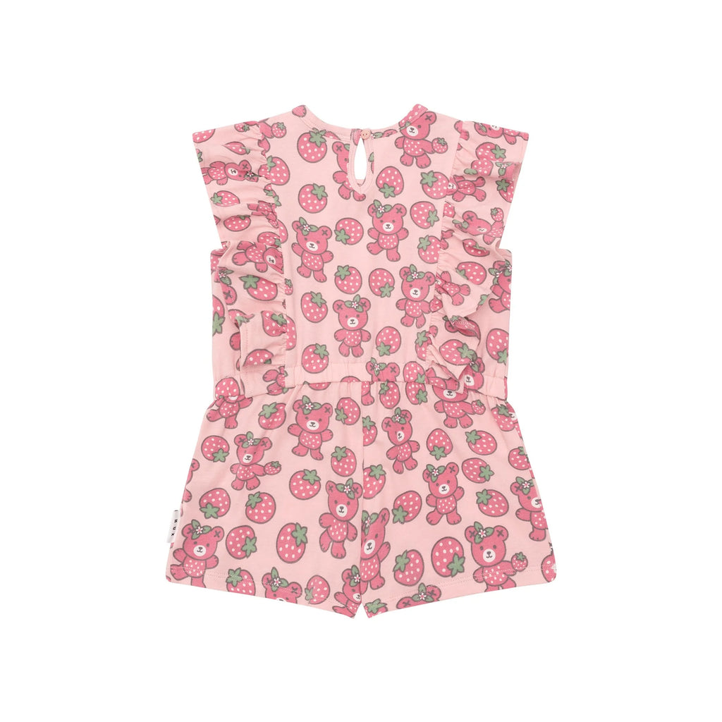 Berry Bear Frill Playsuit