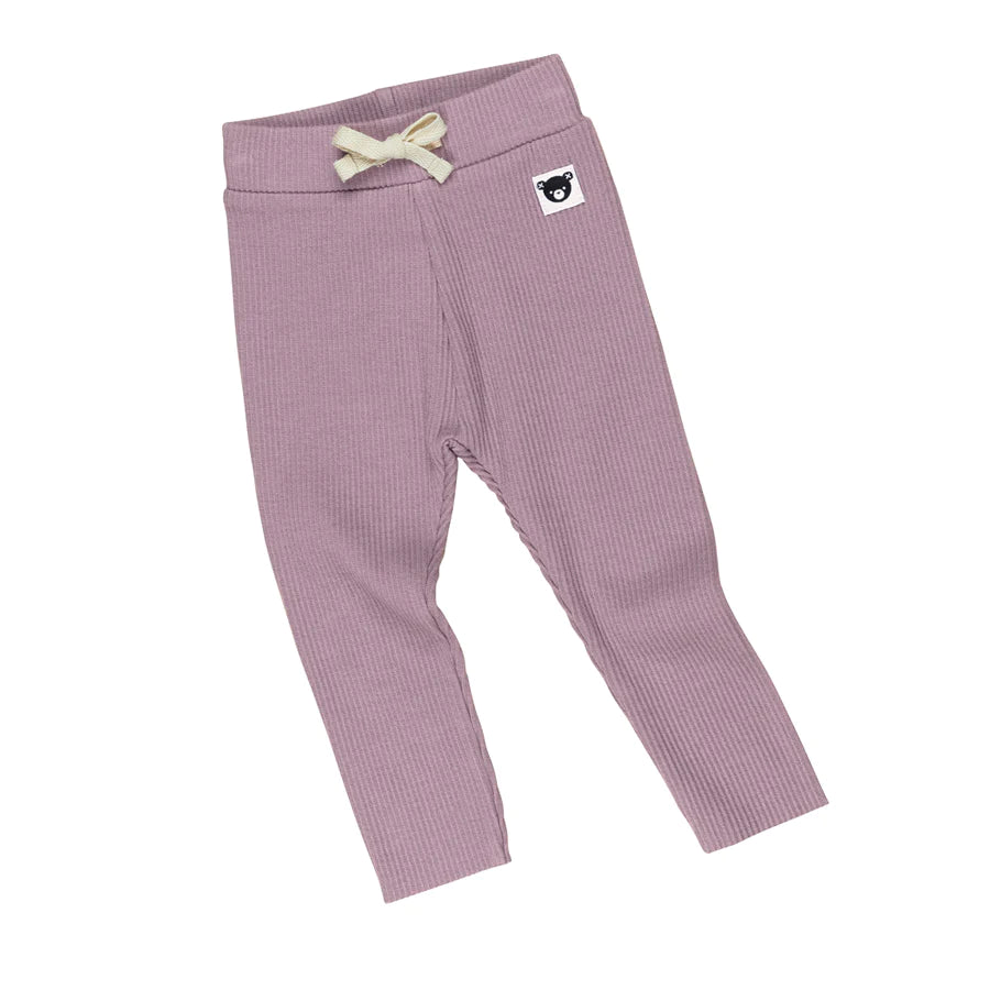 Lilac Rib Legging
