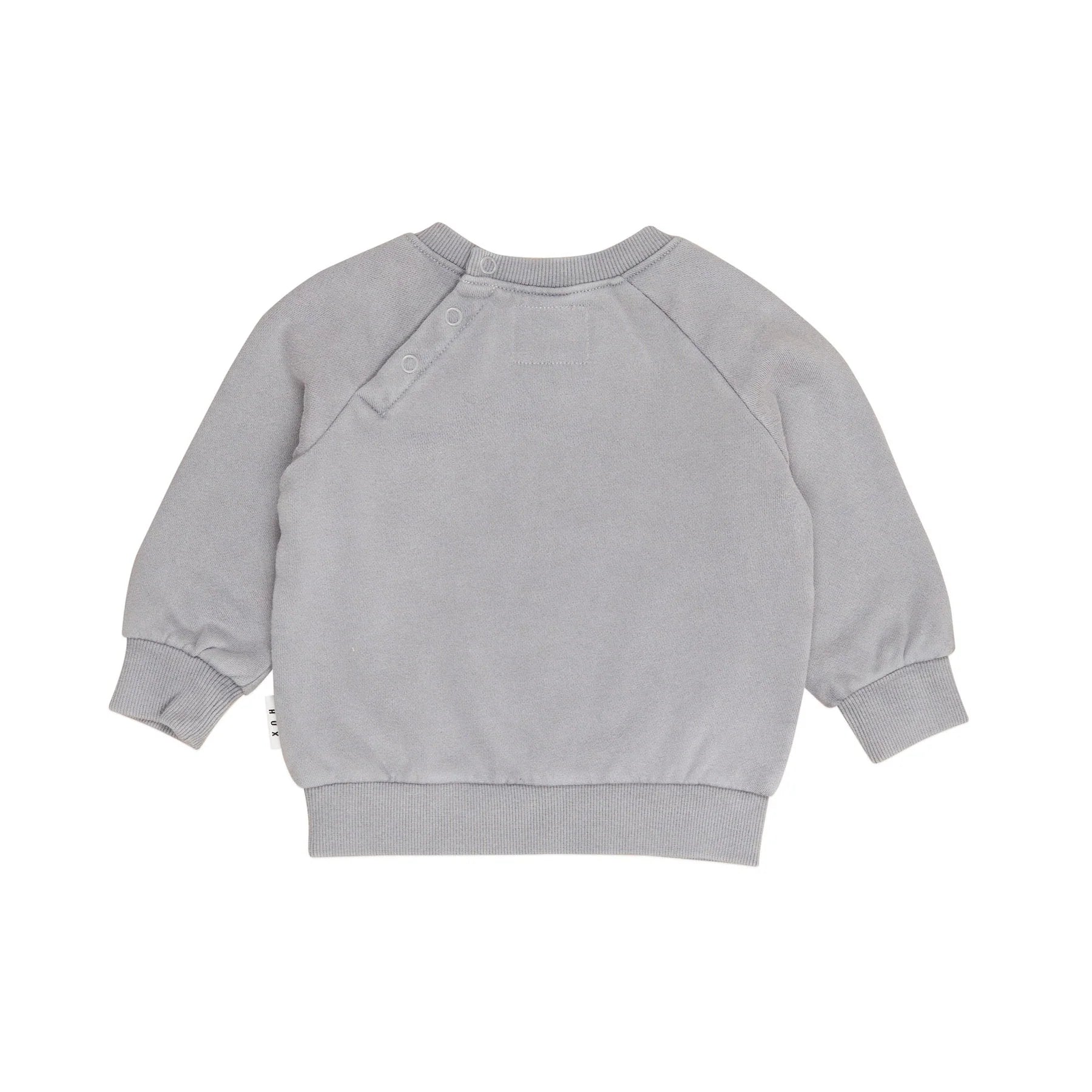 Huxbaby Burgersaurus Sweatshirt - Washed Grey