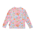 Long Sleeve Rash Vest - Berry Garden