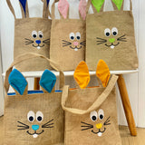 Hessian Easter Bags