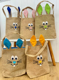 Hessian Easter Bags