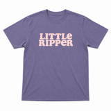 Little Ripper Kids Slang Tee in Navy