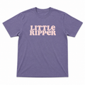 Little Ripper Kids Slang Tee in Navy