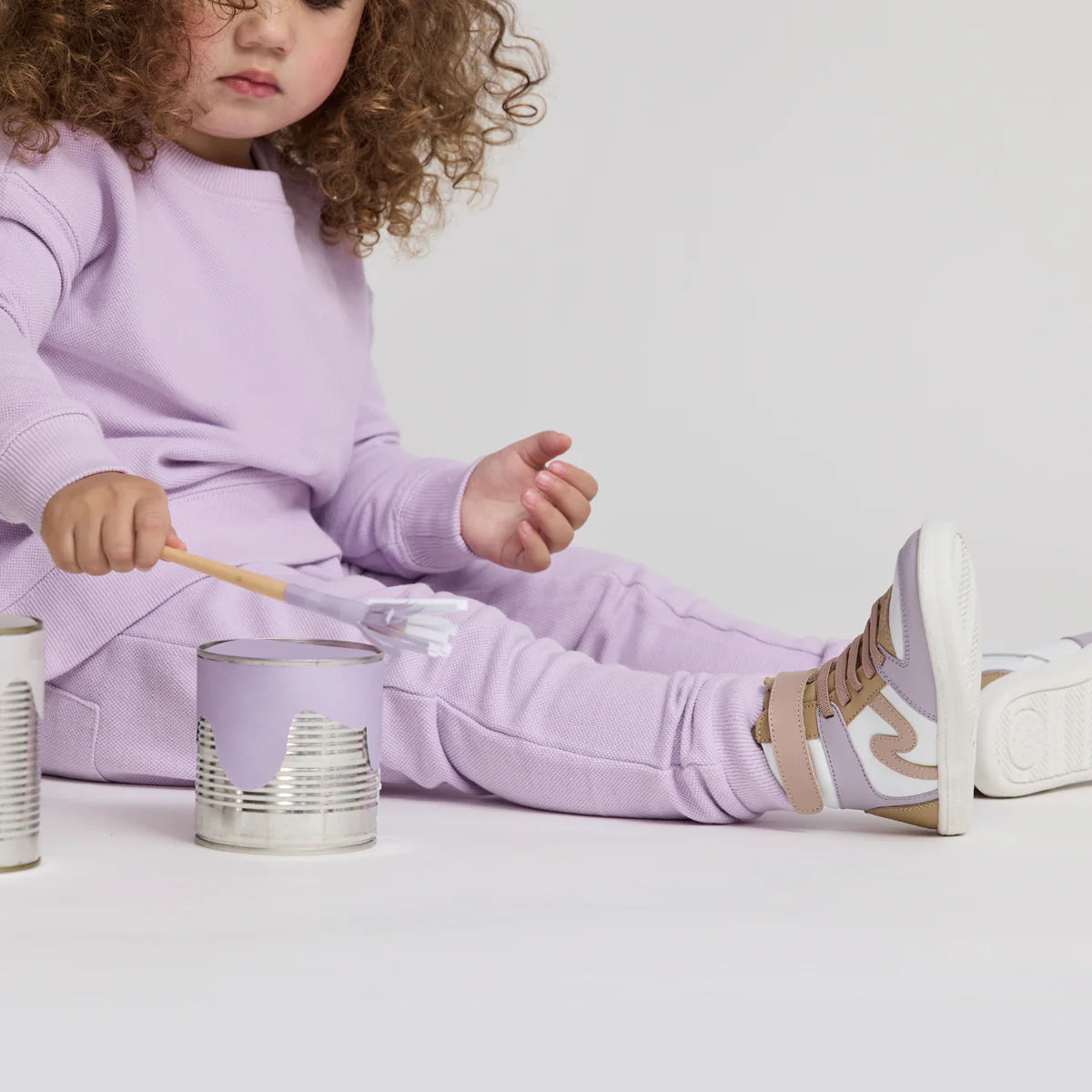 Pretty Brave HI-TOP - Lilac Mix