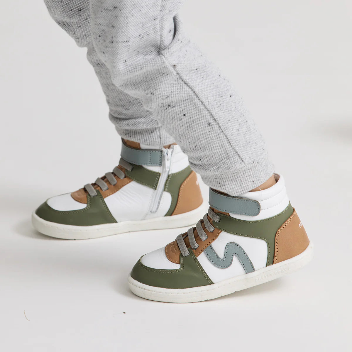 Pretty Brave HI-TOP - Khaki Mix