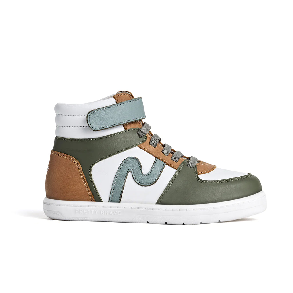 Pretty Brave HI-TOP - Khaki Mix