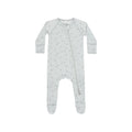 Quincy Mae bamboo zip footie | Twinkle