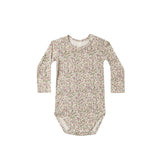 Bamboo Long Sleeve Bodysuit || Flower Field