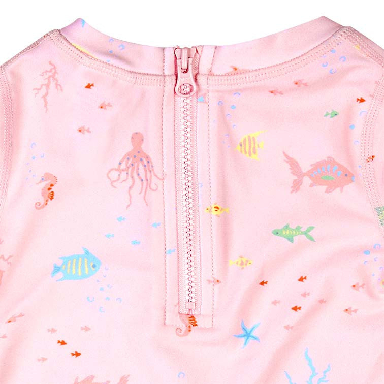 Toshi Swim Baby Rashie Long Sleeve - Coral