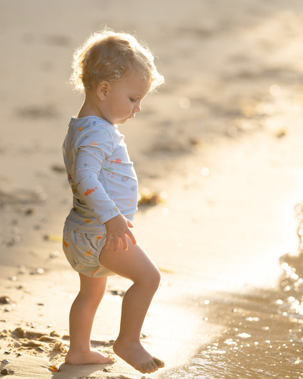 Toshi Swim Baby Rashie Long Sleeve - Reef
